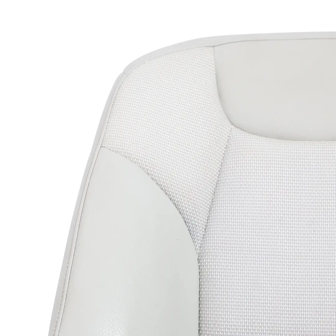 Mercedes W204 Front Seat Back Rest Cover Cloth Leather Grey Right O/S - SKU A2049106947-4 - Part number A2049106947