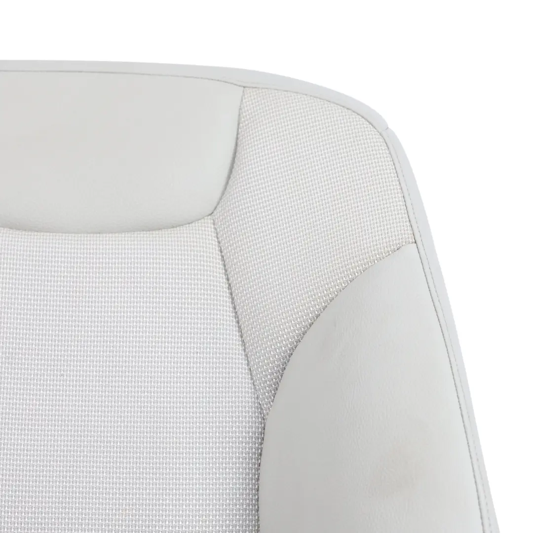 Mercedes W204 Front Seat Back Rest Cover Cloth Leather Grey Right O/S - SKU A2049106947-4 - Part number A2049106947
