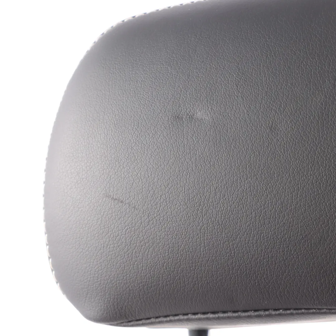 Mercedes W204 Rücksitz Kopfstütze Sitzbank Links Rechts Kunstleder Schwarz - SKU A2049702950-3 - Teilenummer A2049702950
