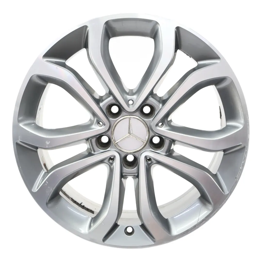 Mercedes W205 Wheel Rim Alloy 5-Double-Spoke 17" 7J ET:48,5 - SKU A2054010200-1 - Part number A2054010200