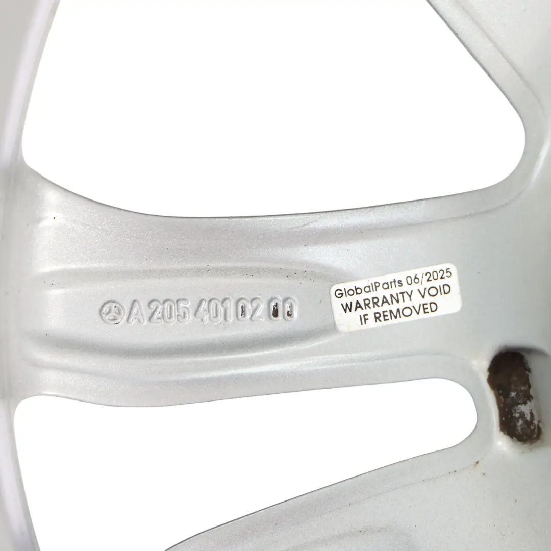Mercedes W205 Wheel Rim Alloy 5-Double-Spoke 17" 7J ET:48,5 - SKU A2054010200-1 - Part number A2054010200