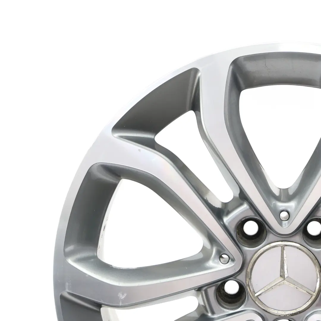 Mercedes W205 Wheel Rim Alloy 5-Double-Spoke 17" 7J ET:48,5 - SKU A2054010200-1 - Part number A2054010200