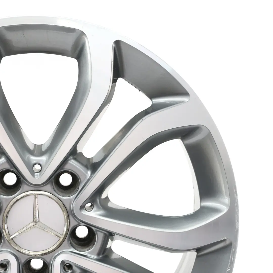 Mercedes W205 Wheel Rim Alloy 5-Double-Spoke 17" 7J ET:48,5 - SKU A2054010200-1 - Part number A2054010200