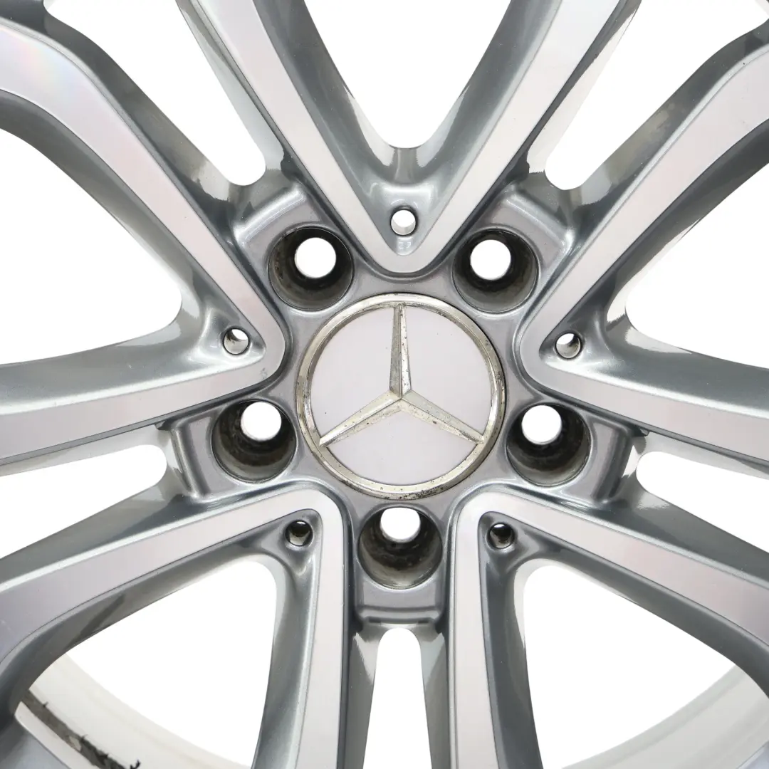 Mercedes W205 Wheel Rim Alloy 5-Double-Spoke 17" 7J ET:48,5 - SKU A2054010200-1 - Part number A2054010200