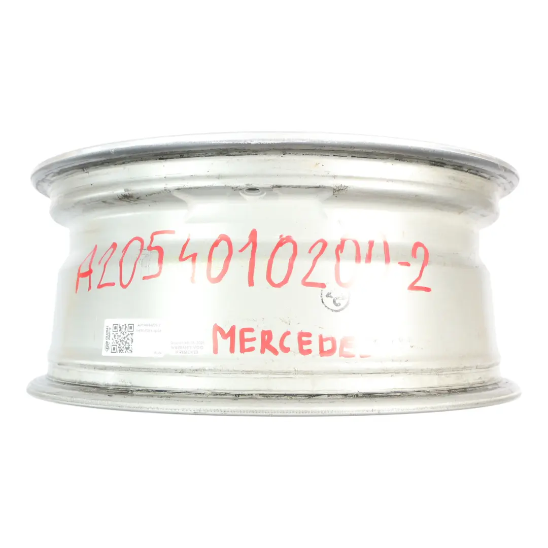 Rim Mercedes W205 Alloy 5-Double-Spoke 17" 7J ET:48,5 to Wheel with Part number A2054010200 Wheel Rim Mercedes W205 Alloy 5-Double-Spoke 17" 7J ET:48,5 - SKU A2054010200-2 - Part number A2054010200