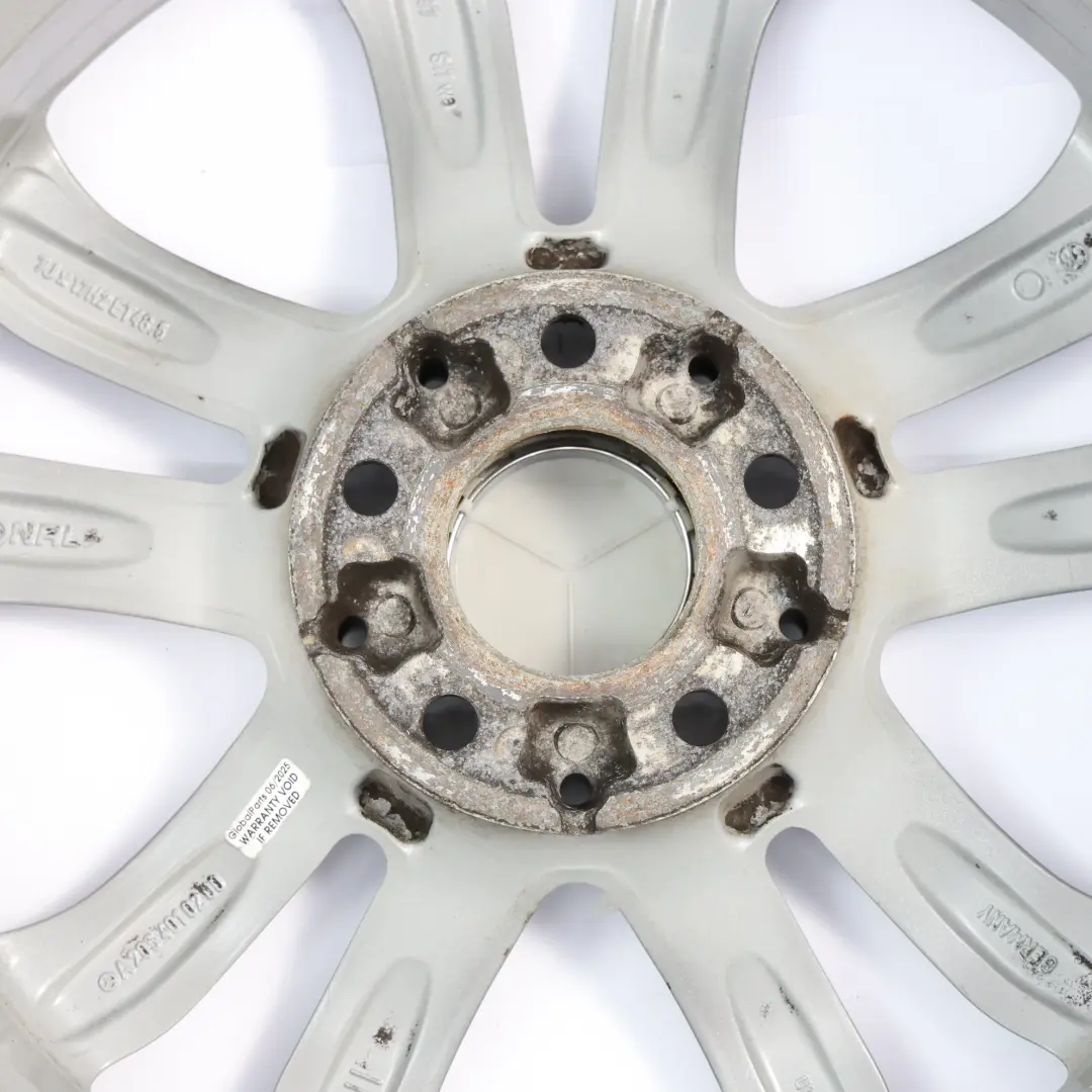 Alloy Wheel Rim 5 Double Spoke 17" 7J ET:48,5 to Mercedes W205 with Part number A2054010200 Mercedes W205 Alloy Wheel Rim 5 Double Spoke 17" 7J ET:48,5 - SKU A2054010200-4 - Part number A2054010200