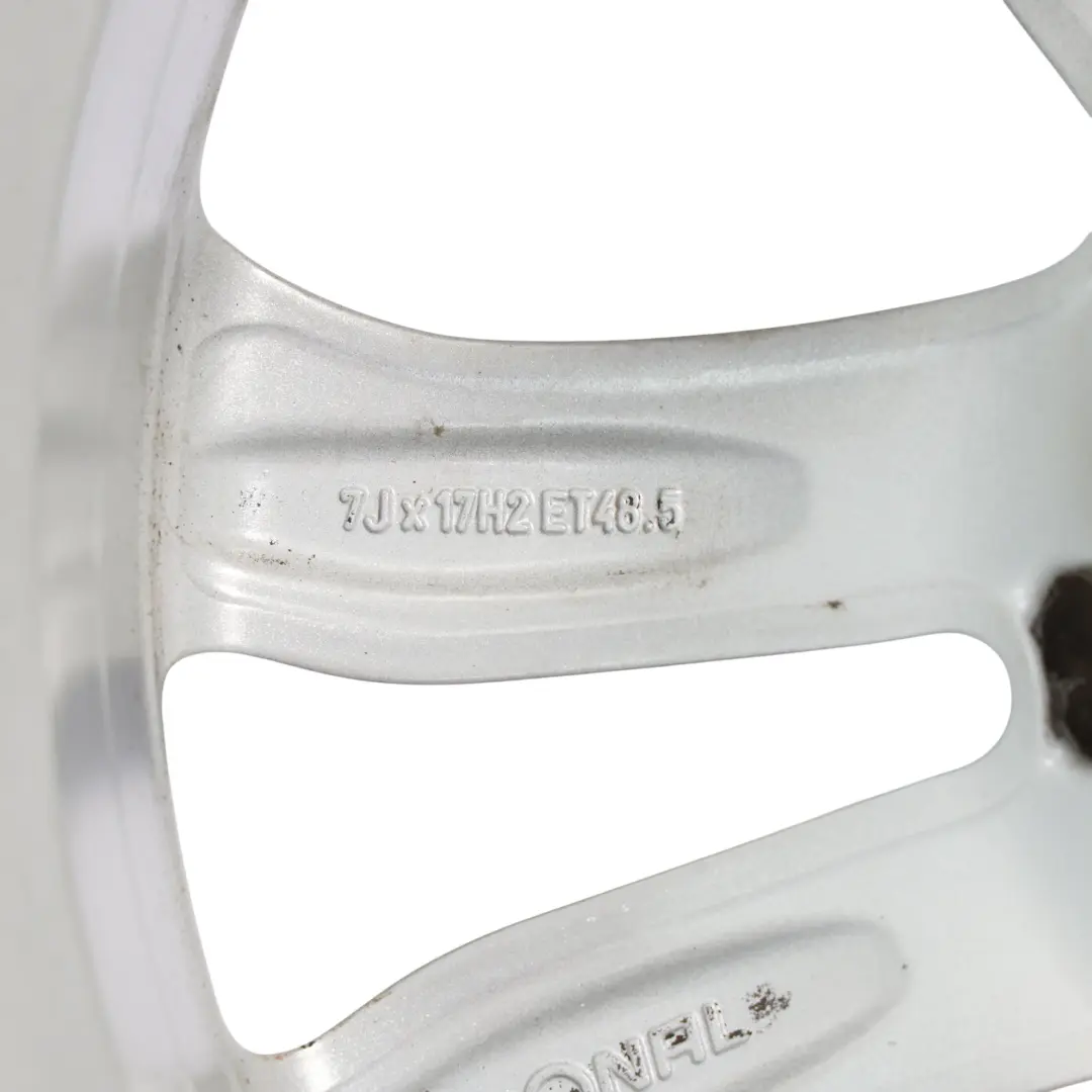 Alloy Wheel Rim 5 Double Spoke 17" 7J ET:48,5 to Mercedes W205 with Part number A2054010200 Mercedes W205 Alloy Wheel Rim 5 Double Spoke 17" 7J ET:48,5 - SKU A2054010200-4 - Part number A2054010200