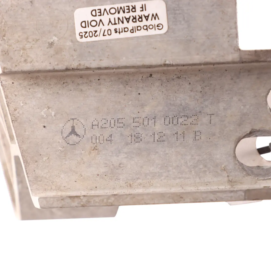 Bumper Carrier Bracket Holder Support Front Left N/S to Mercedes A205 with Part number A2055010022 Mercedes A205 Bumper Carrier Bracket Holder Support Front Left N/S - SKU A2055010022 - Part number A2055010022