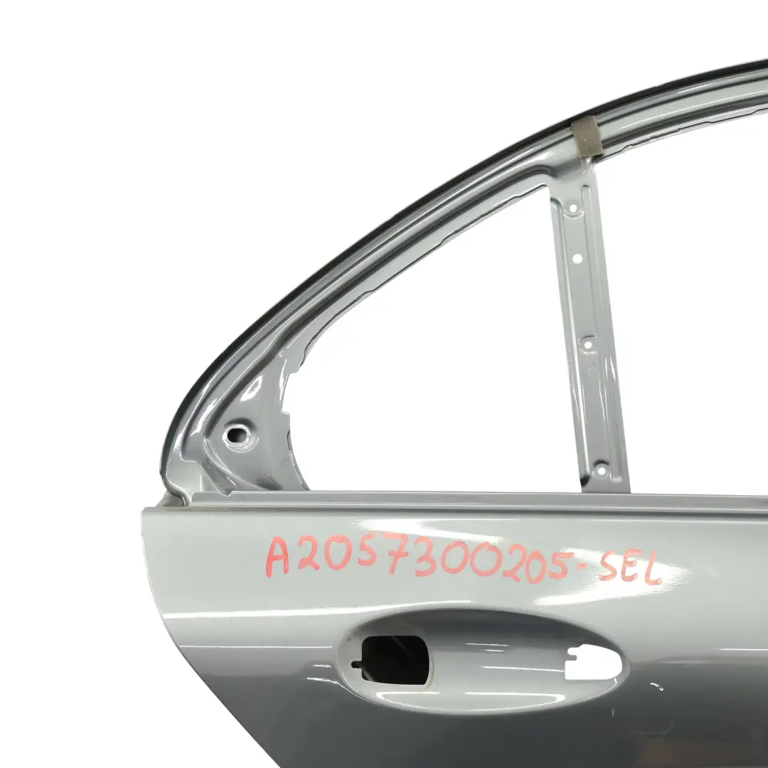 Mercedes W205 Porta Posteriore Destra Selenite Grey Metallic Grigio - 992 - SKU A2057300205-SEL - Numero di parte A2057300205