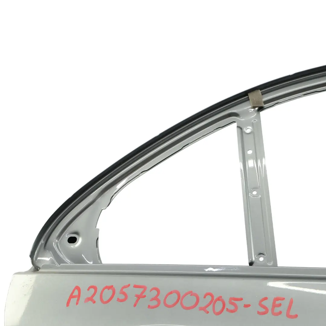 Mercedes W205 Door Rear Right O/S Selenite Grey Metallic - 992 - SKU A2057300205-SEL - Part number A2057300205