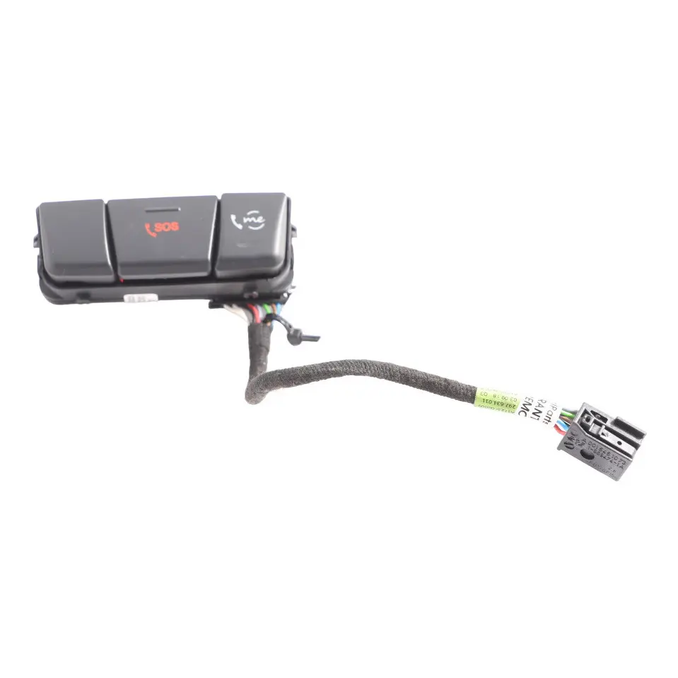 Emergency Call Switch Button Panel to Mercedes A205 Cabrio with Part number A2058202703 Mercedes A205 Cabrio Emergency Call Switch Button Panel - SKU A2058202703 - Part number A2058202703