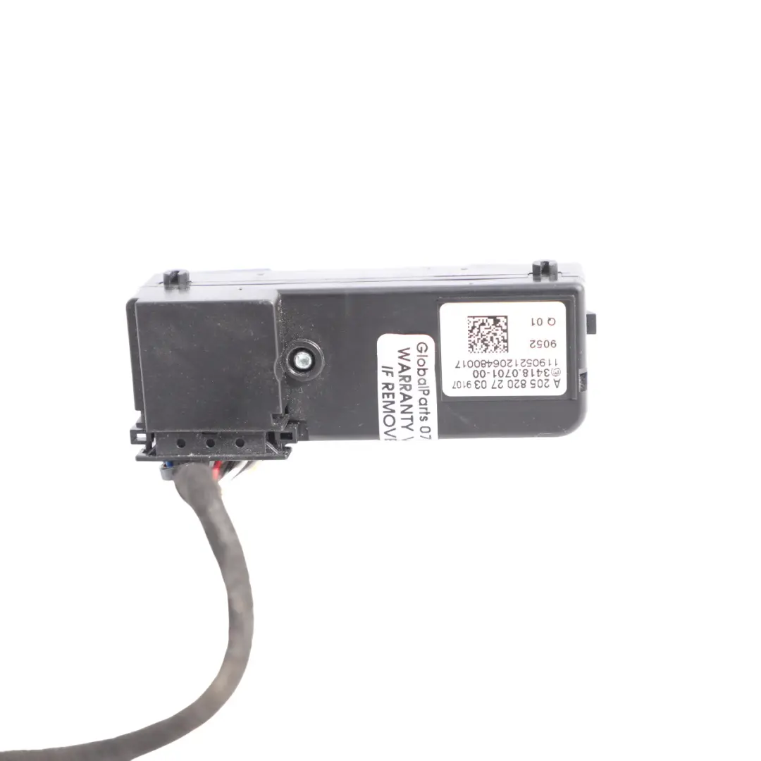 Mercedes A205 Cabrio Emergency Call Switch Button Panel - SKU A2058202703 - Part number A2058202703