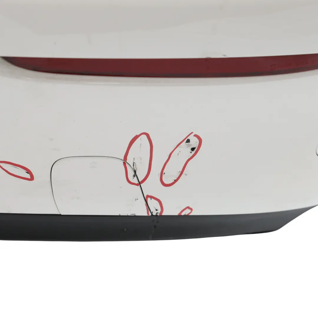 Mercedes A205 C205 Zderzak Tylny AMG Polar White Biały - 149 - SKU A2058802206-POL - Numer Części A2058802206