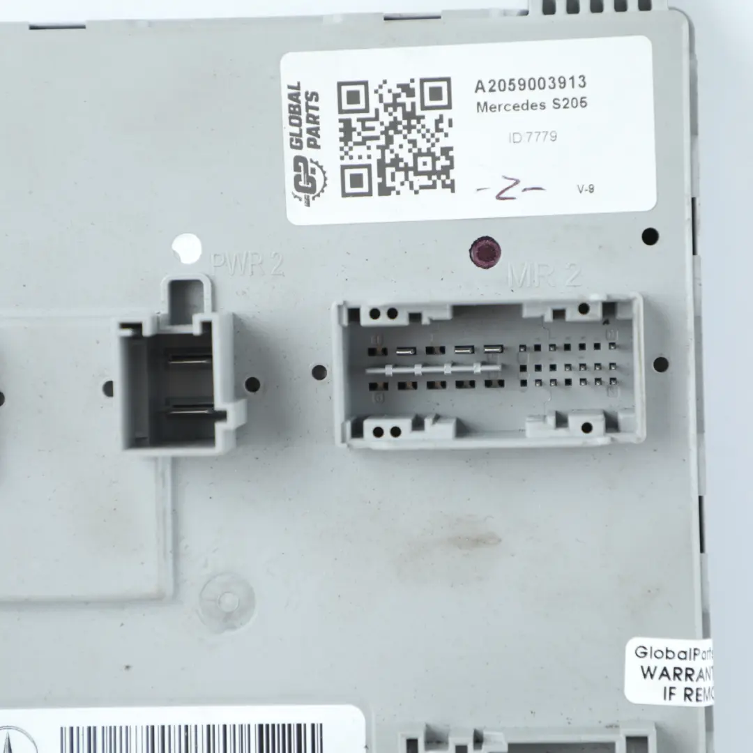 Mercedes W205 Relais Modul Karosserie Steuergerät SAM BCM - SKU A2059003913 - Teilenummer A2059003913