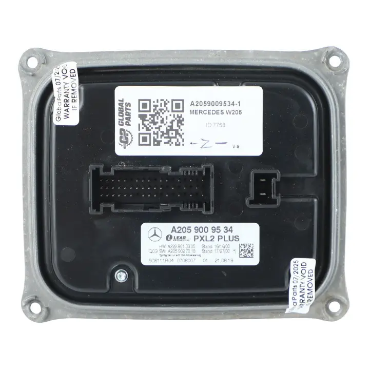 Headlight Ballast LED Control Module Unit to Mercedes W205 W213 W238 with Part number A2059009534 Mercedes W205 W213 W238 Headlight Ballast LED Control Module Unit - SKU A2059009534-1 - Part number A2059009534