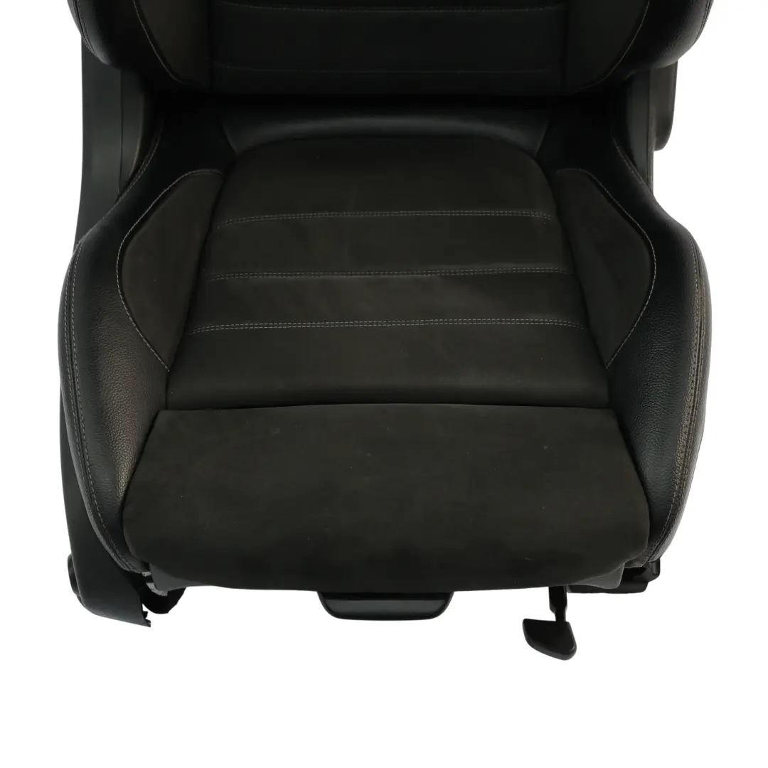 Mercedes C205 Coupe Front Seat Heated Electric Alcantara Leather Black Right O/S - SKU A2059106302-4 - Part number A2059106302