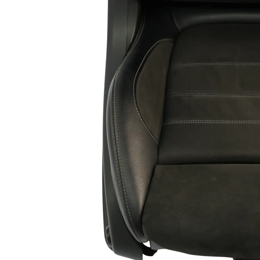 Mercedes C205 Coupe Front Seat Heated Electric Alcantara Leather Black Right O/S - SKU A2059106302-4 - Part number A2059106302