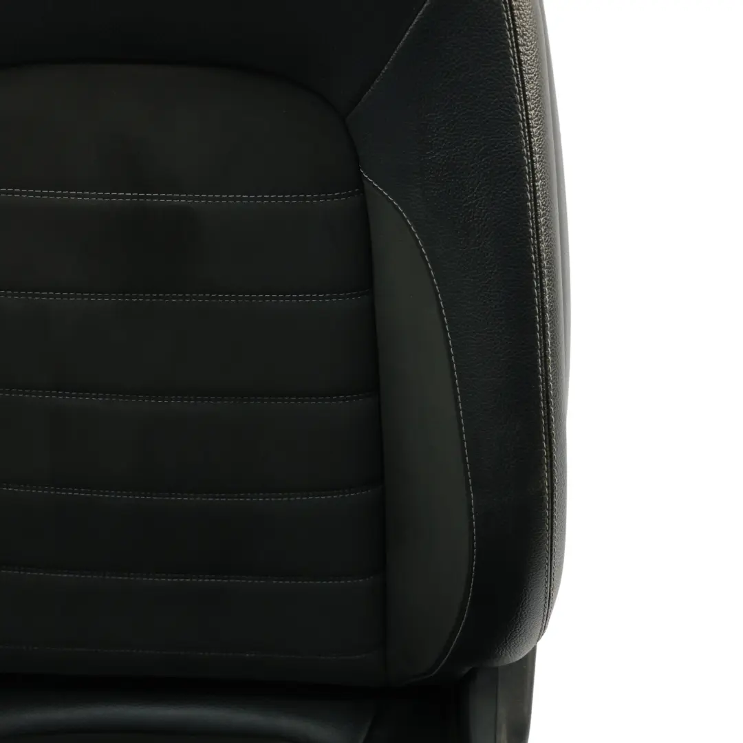 Mercedes C205 Coupe Front Seat Heated Electric Alcantara Leather Black Right O/S - SKU A2059106302-4 - Part number A2059106302