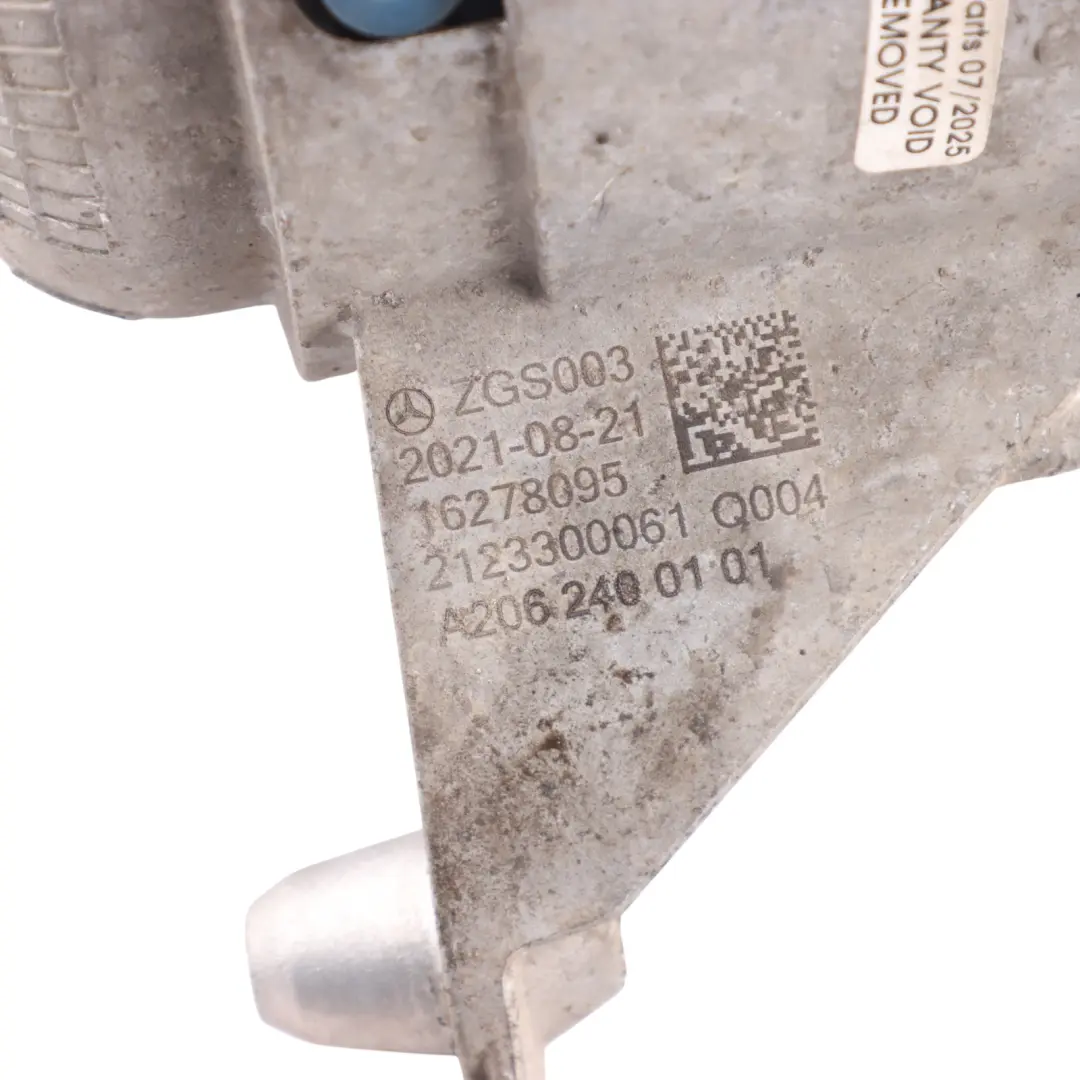 Mount Bracket Holder Front Right O/S to Mercedes W206 Engine with Part number A2062400101 Mercedes W206 Engine Mount Bracket Holder Front Right O/S - SKU A2062400101 - Part number A2062400101