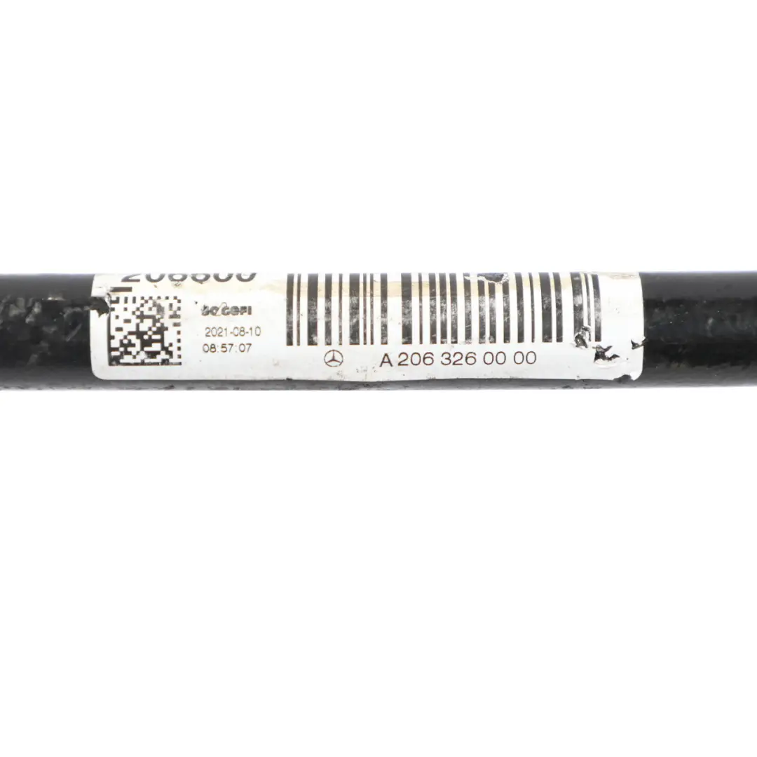Stabilizer Anti Roll Bar Sway Bar to Mercedes W206 Rear with Part number A2063260000 Mercedes W206 Rear Stabilizer Anti Roll Bar Sway Bar - SKU A2063260000 - Part number A2063260000