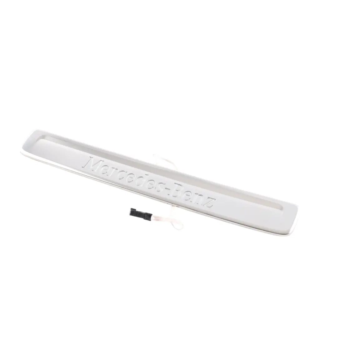 Front Entrance Trim Seal Strip Plate Cover Right O/S to Mercedes W206 with Part number A2066801801 Mercedes W206 Front Entrance Trim Seal Strip Plate Cover Right O/S - SKU A2066801801 - Part number A2066801801