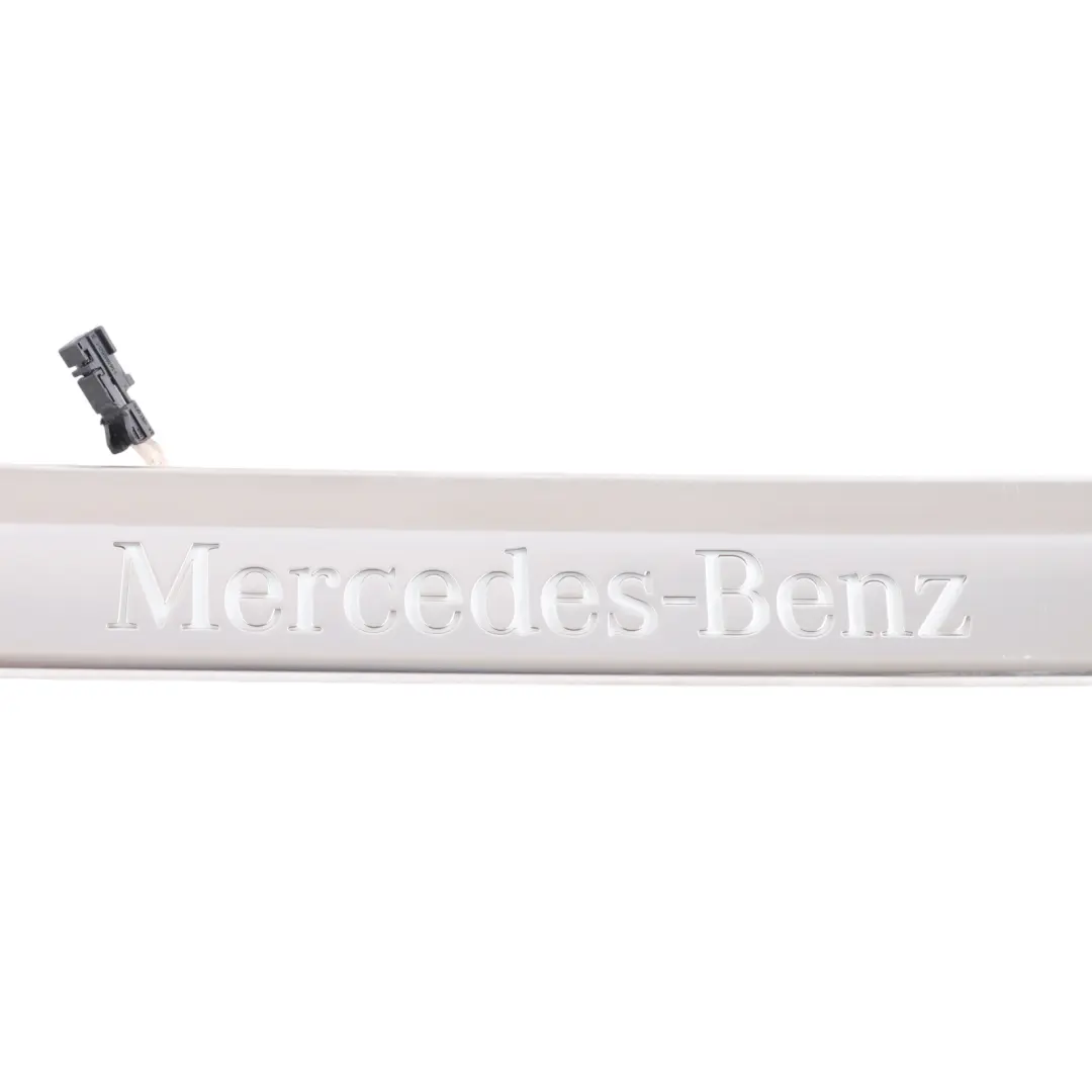 Mercedes W206 Front Entrance Trim Seal Strip Plate Cover Right O/S - SKU A2066801801 - Part number A2066801801