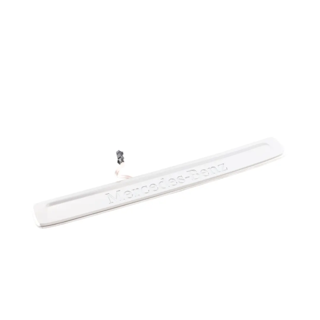 Mercedes W206 Front Entrance Trim Seal Strip Plate Cover Right O/S - SKU A2066801801 - Part number A2066801801