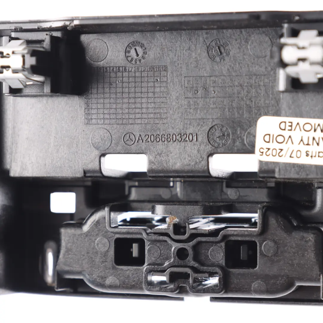 W236 Centre Console Armrest Trim Panel Cover to Mercedes W206 with Part number A2066803201 Mercedes W206 W236 Centre Console Armrest Trim Panel Cover - SKU A2066803201 - Part number A2066803201