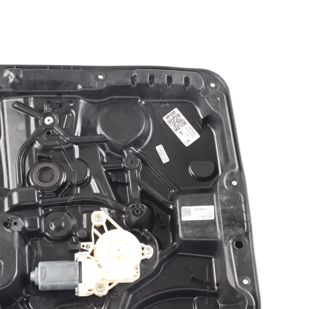 Window Lifter Regulator Carrier Panel Rear Left N/S to Mercedes W206 with Part number A2067300702 Mercedes W206 Window Lifter Regulator Carrier Panel Rear Left N/S - SKU A2067300702 - Part number A2067300702