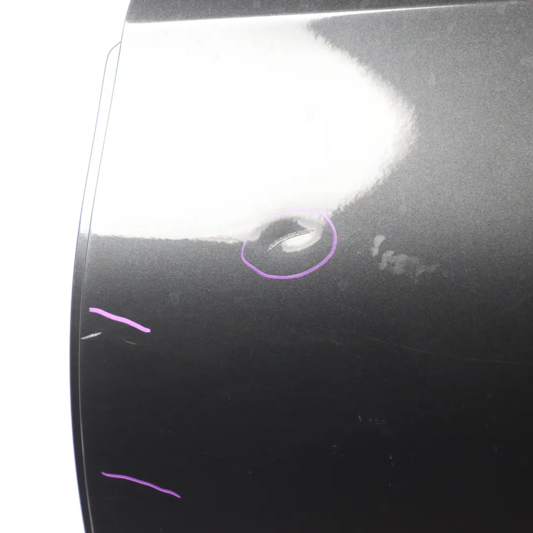 Mercedes W206 Door Rear Left N/S Graphite Grey Metallic - 831 - SKU A2067301701-GRG - Part number A2067301701