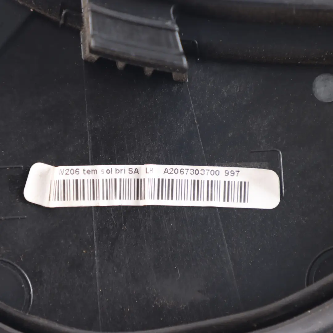 Window Quarter Glass Tinted ESG Left N/S to Mercedes W206 Rear with Part number A2067303700 Mercedes W206 Rear Window Quarter Glass Tinted ESG Left N/S - SKU A2067303700 - Part number A2067303700