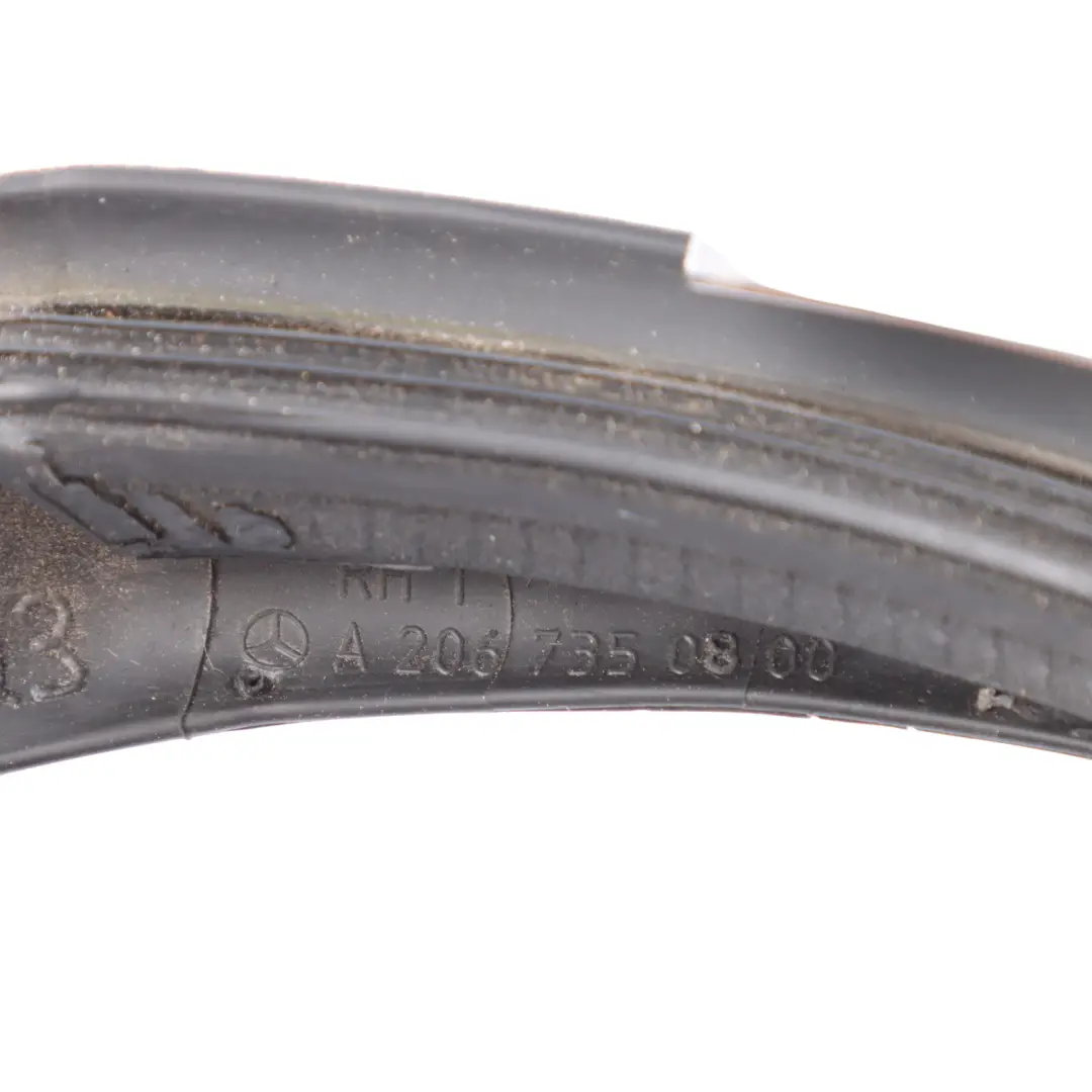 Door Window Seal Trim Strip Channel Rear Right O/S to Mercedes W206 with Part number A2067350800 Mercedes W206 Door Window Seal Trim Strip Channel Rear Right O/S - SKU A2067350800 - Part number A2067350800