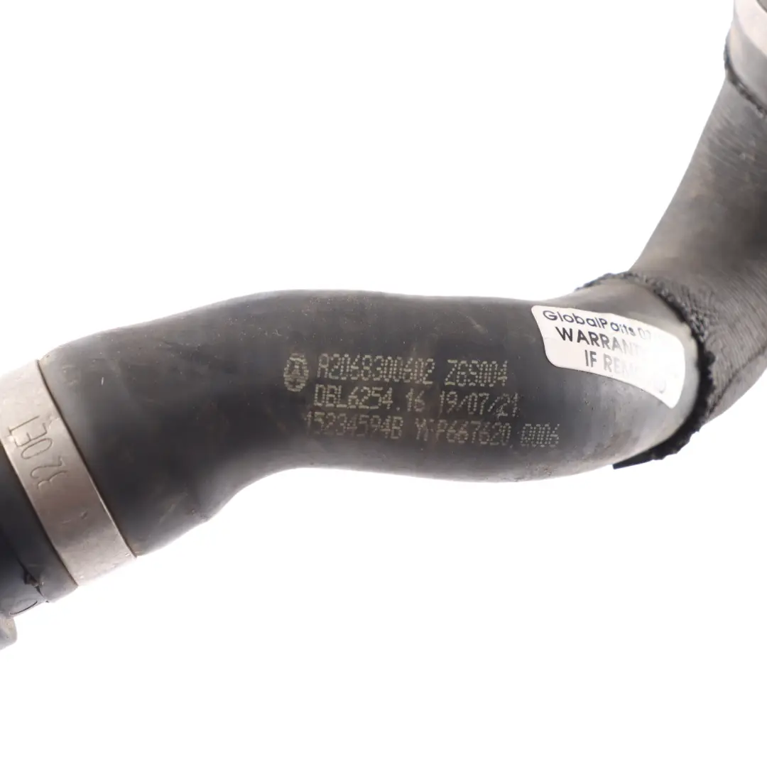 M254 Petrol Engine Coolant Hose Pipe Line Tube to Mercedes W206 with Part number A2068300602 Mercedes W206 M254 Petrol Engine Coolant Hose Pipe Line Tube - SKU A2068300602 - Part number A2068300602