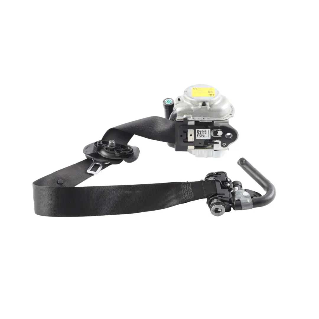 Mercedes W206 Front Right O/S Seat Belt Seatbelt Black - SKU RHD-A2068600802 - Part number A2068600802