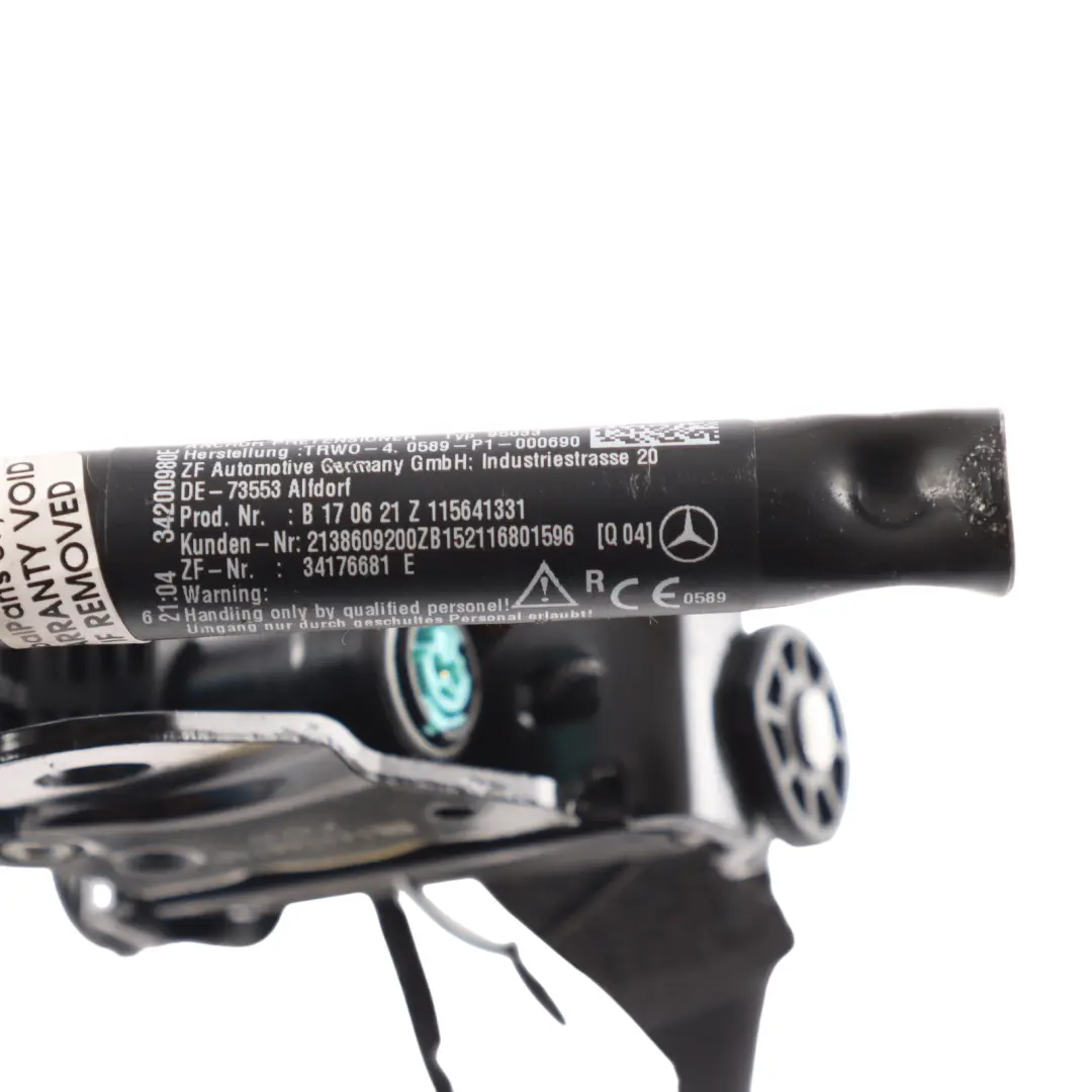 Front Right O/S Seat Belt Seatbelt Black to Mercedes W206 with Part number A2068600802 Mercedes W206 Front Right O/S Seat Belt Seatbelt Black - SKU RHD-A2068600802 - Part number A2068600802