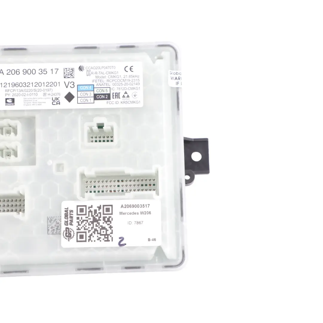 Ignition Control Module Unit to Mercedes W206 with Part number A2069003517 Mercedes W206 Ignition Control Module Unit - SKU A2069003517 - Part number A2069003517