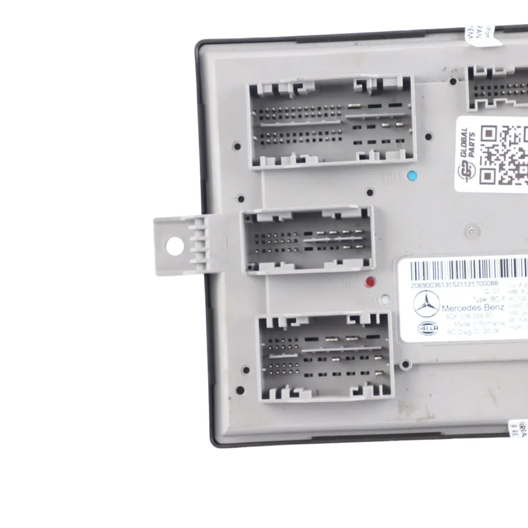 Body Control Unit On Board Power Distribution to Mercedes W206 BCM with Part number A2069003613 Mercedes W206 BCM Body Control Unit On Board Power Distribution - SKU A2069003613 - Part number A2069003613