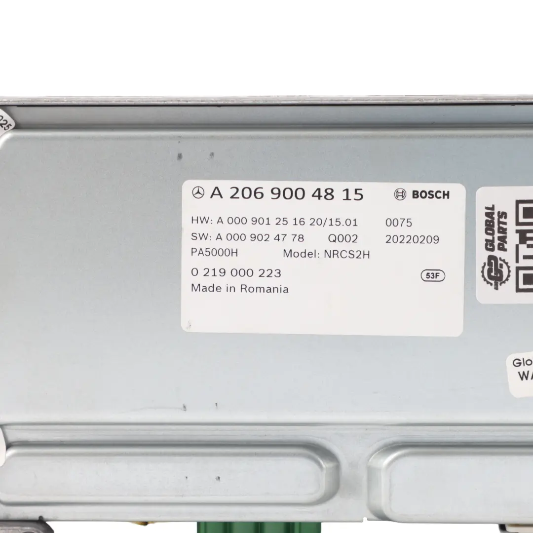 Mercedes W206 Active Parking Camera 360 Control Unit Module ECU - SKU A2069004815 - Part number A2069004815