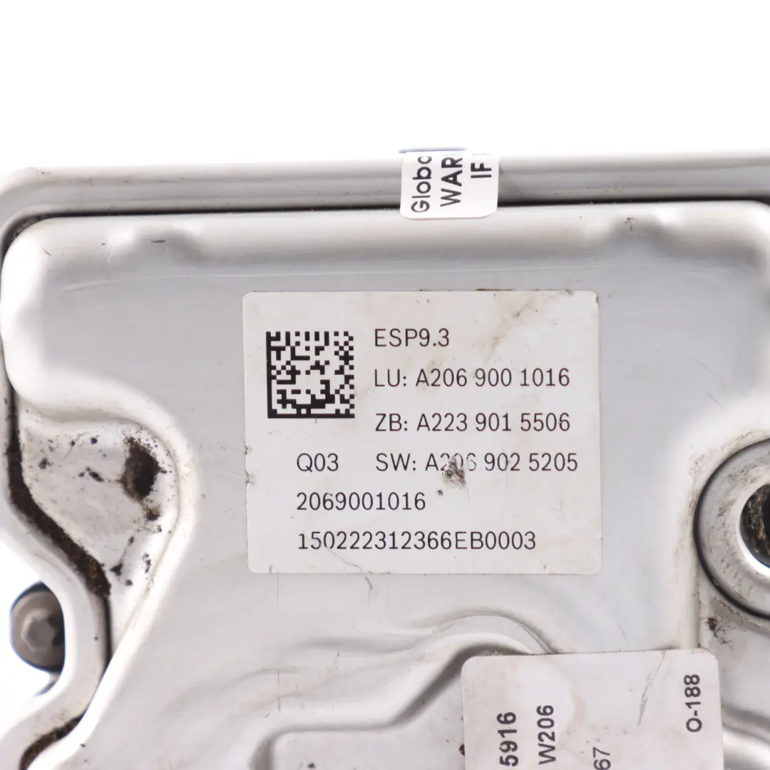 ABS Pump Brake Hydro Control Unit Module ESP9.3 A2069001016 to Mercedes W206 with Part number A2069005916 Mercedes W206 ABS Pump Brake Hydro Control Unit Module ESP9.3 A2069001016 - SKU A2069005916 - Part number A2069005916