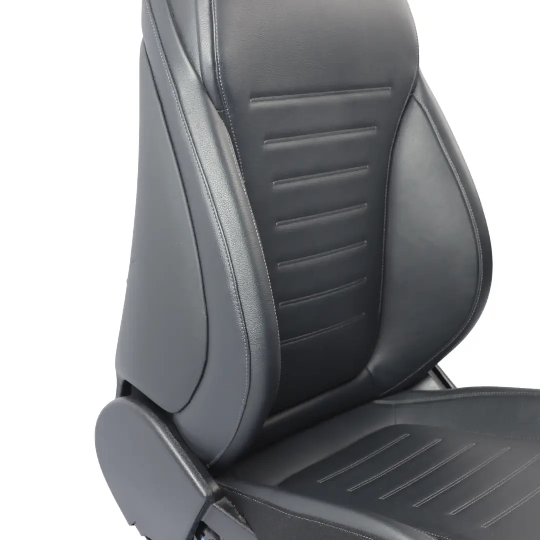 Mercedes W206 Front Seat Heated Electric Left N/S Leather Black Anthracite - SKU A2069101102-1 - Part number A2069101102