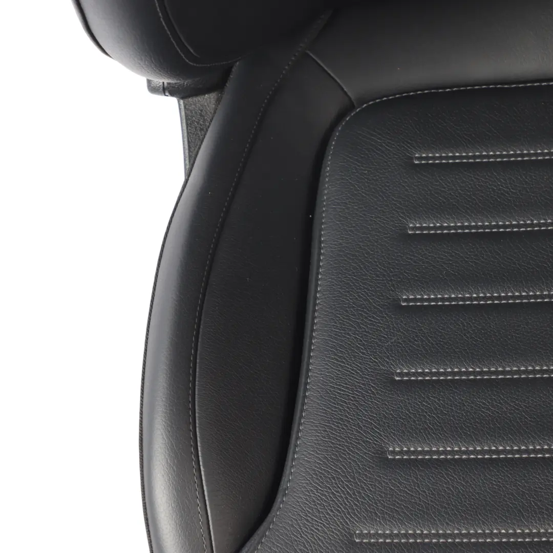 Mercedes W206 Front Seat Heated Electric Left N/S Leather Black Anthracite - SKU A2069101102-1 - Part number A2069101102