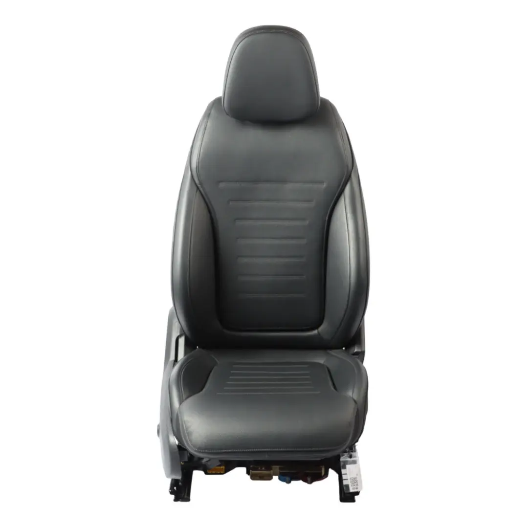 Mercedes W206 Front Seat Heated Electric Right O/S Leather Black Anthracite - SKU A2069101102-2 - Part number A2069101102