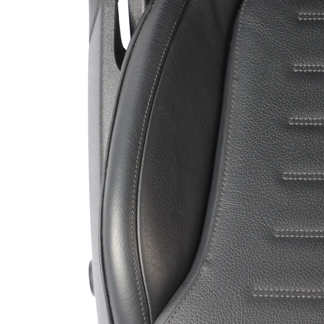 Mercedes W206 Front Seat Heated Electric Right O/S Leather Black Anthracite - SKU A2069101102-2 - Part number A2069101102