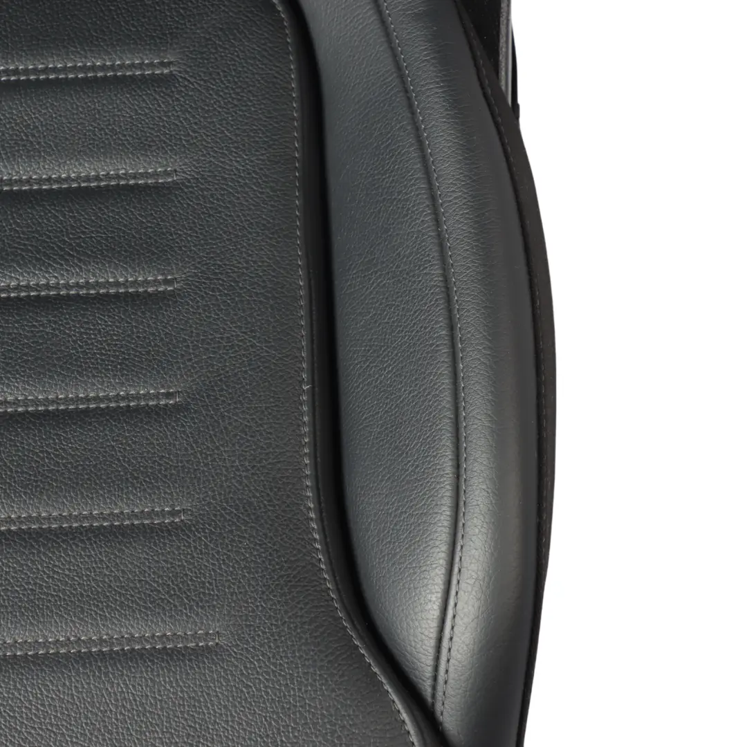 Mercedes W206 Front Seat Heated Electric Right O/S Leather Black Anthracite - SKU A2069101102-2 - Part number A2069101102