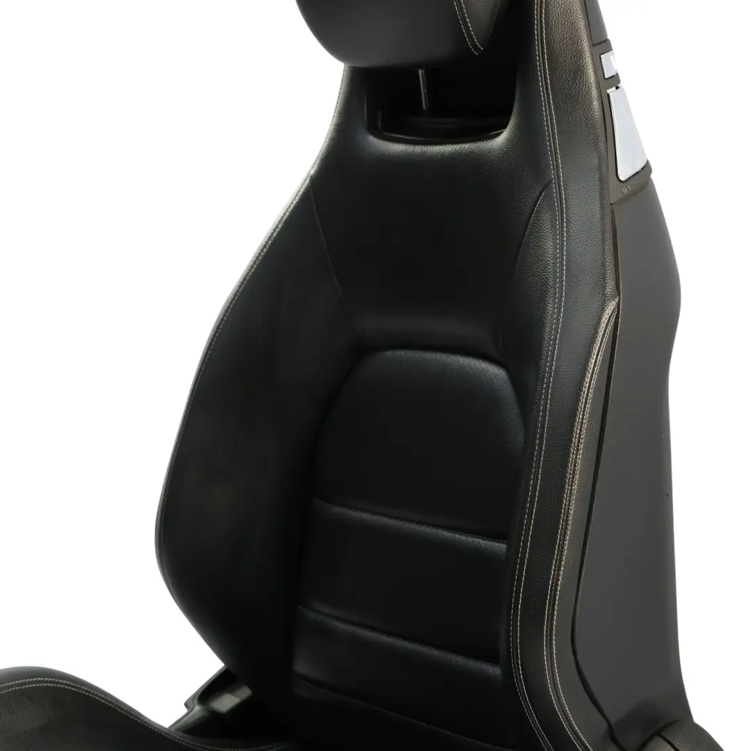  Vorder Sitz Mercedes W207 A207 Coupe Beheizt Links TWIN Leder Schwarz - SKU A2079101547-4 - Teilenummer A2079101547