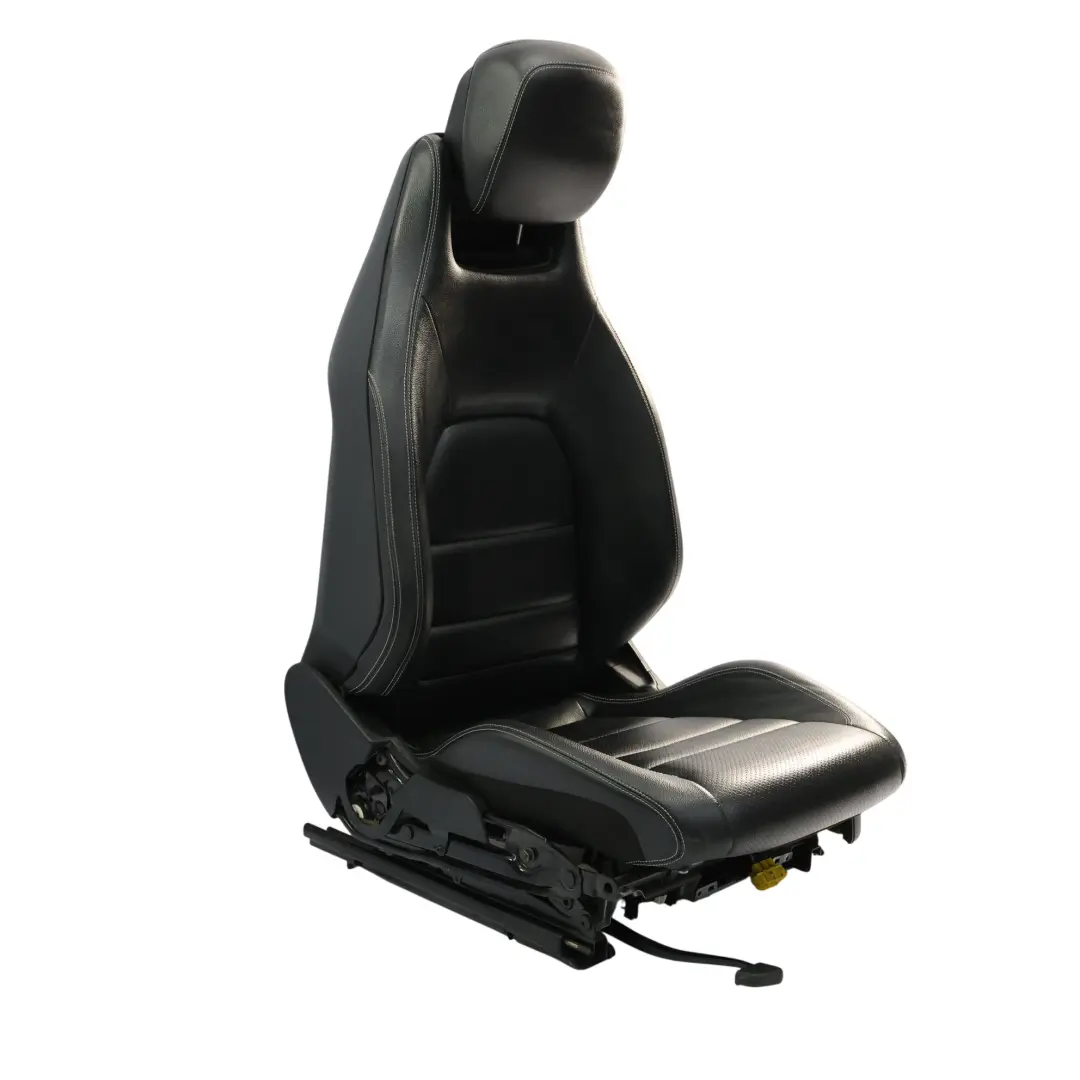  Vorder Sitz Mercedes W207 A207 Coupe Beheizt Links TWIN Leder Schwarz - SKU A2079101547-4 - Teilenummer A2079101547