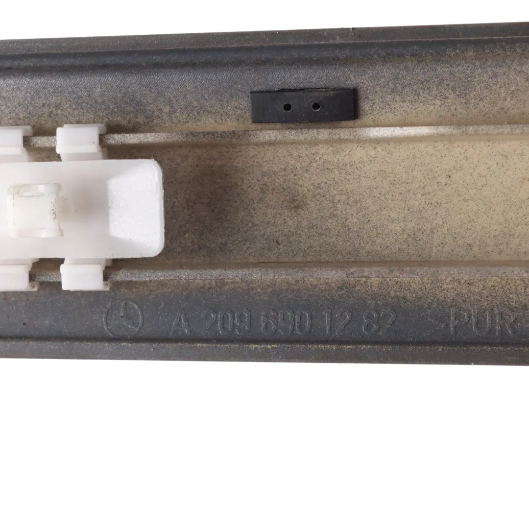 Door Trim Strip Front Right O/S Iridium Silver - 775 to Mercedes C209 with Part number A2096901282 Mercedes C209 Door Trim Strip Front Right O/S Iridium Silver - 775 - SKU A2096901282-IRS - Part number A2096901282