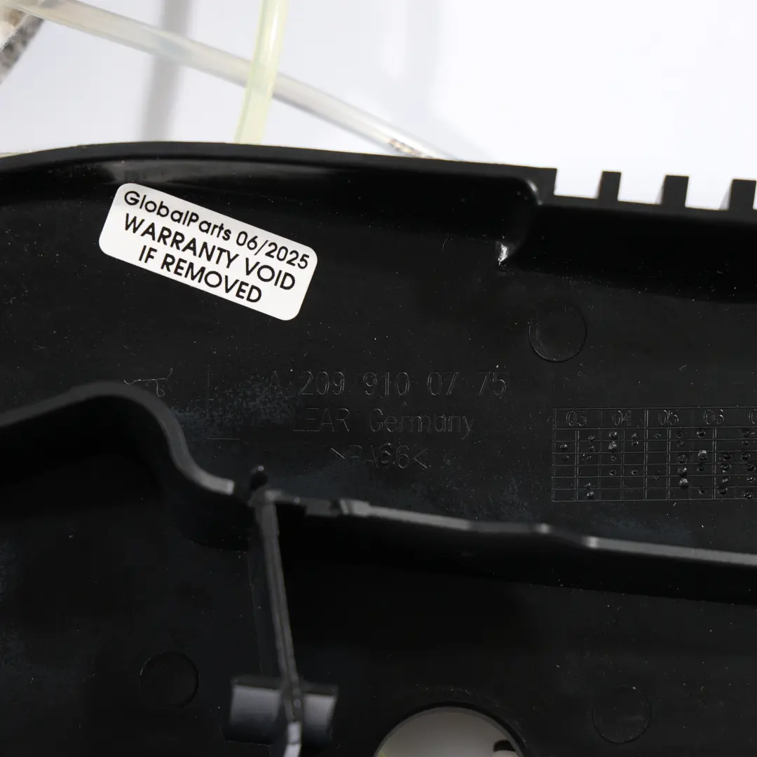 Mercedes A209 Seat Cushion Lumbar Support Front Right O/S - SKU A2099101475 - Part number A2099101475