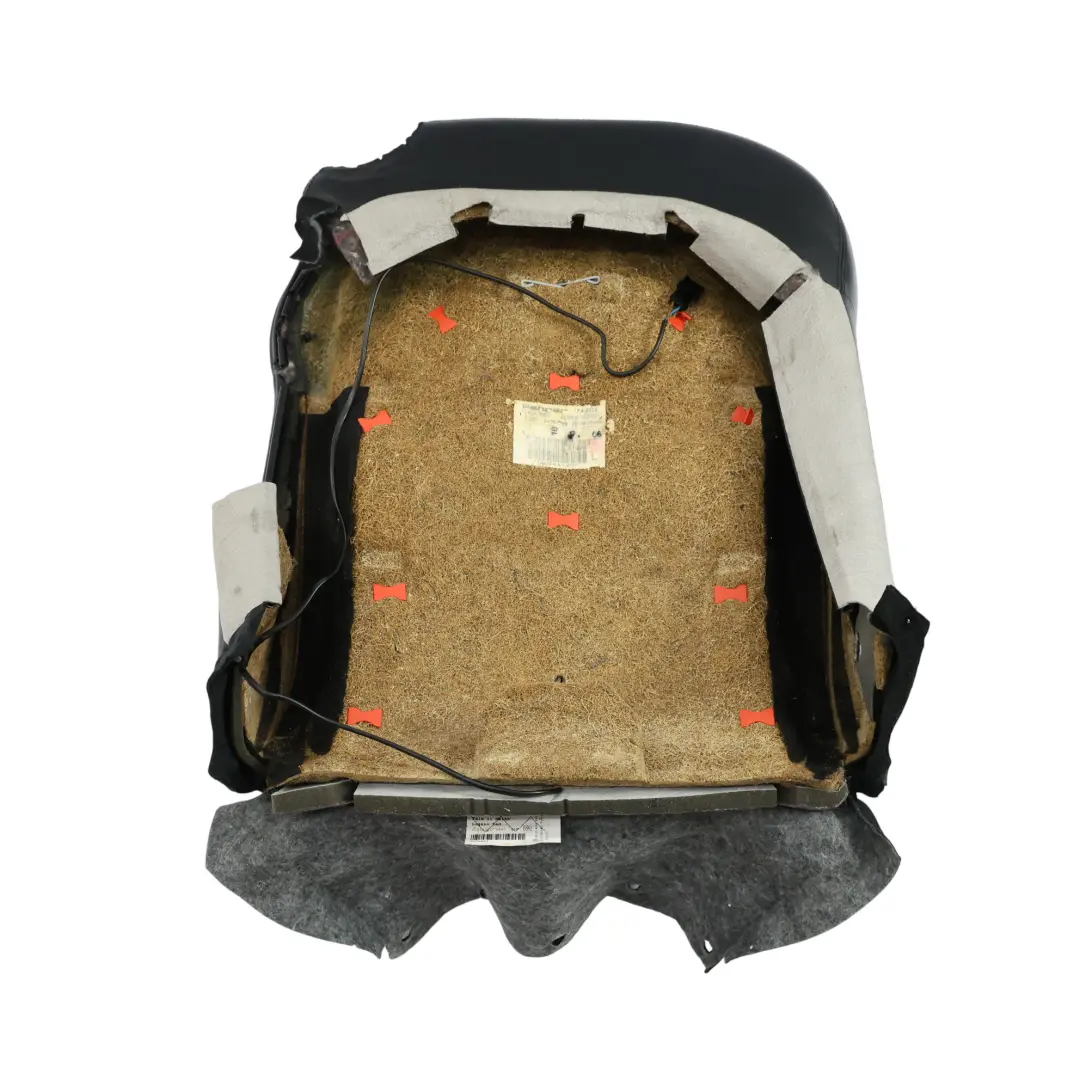 Funda Respald Asiento Delantero Calefactable Izquierdo Cuero Negro para Mercedes A209 con número de pieza A2099106993 Mercedes A209 Funda Respald Asiento Delantero Calefactable Izquierdo Cuero Negro - SKU A2099106993-4 - Número de pieza A2099106993