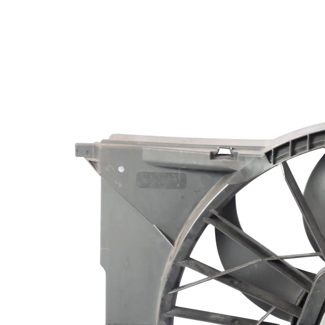 Radiator Fan Mercedes W211 W219 Motor Engine Cooling Shroud to with Part number A2115001693 Radiator Fan Mercedes W211 W219 Motor Engine Cooling Shroud - SKU A2115001693-2 - Part number A2115001693